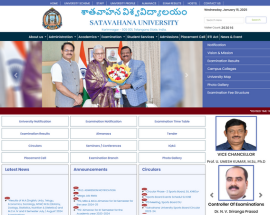 Satavahana University Images